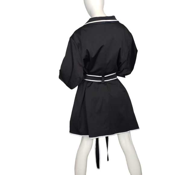 M.I.B Making It Big Water Resistant Belted Jacket Plus Size 4x - Picture 5 of 12